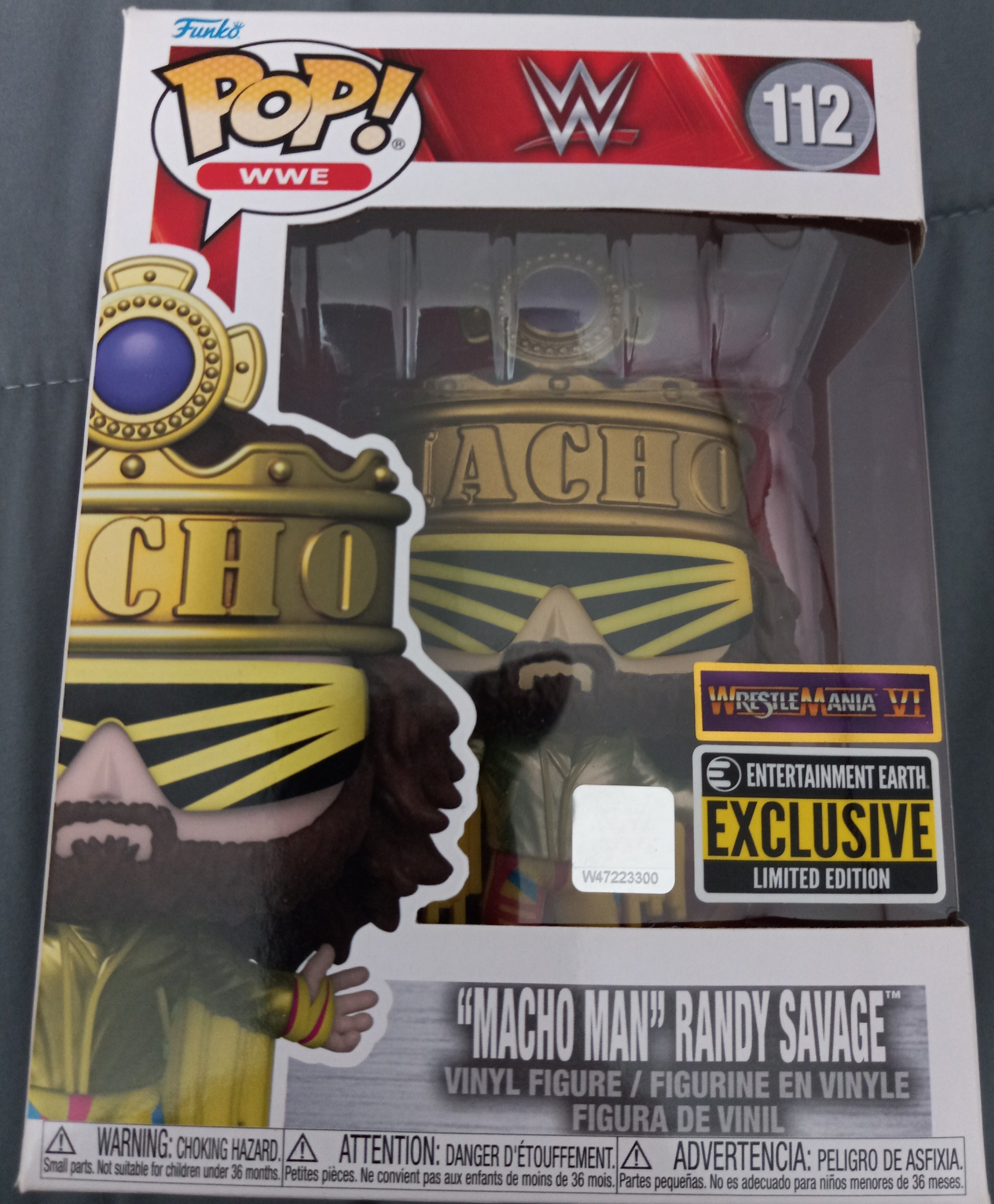 Macho Man Randy Savage WWE Pop